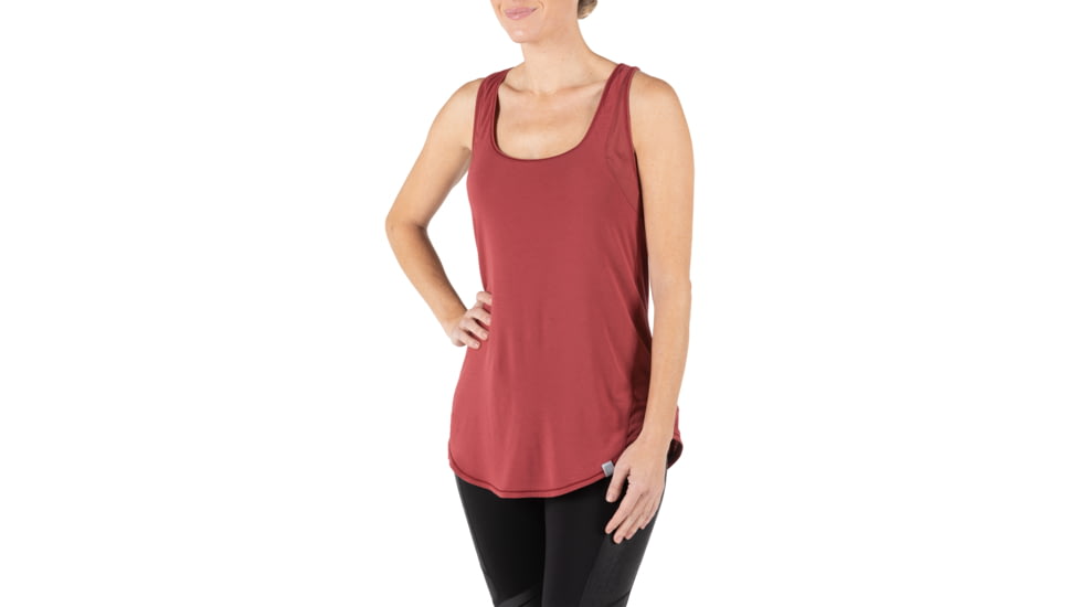 5.11 Tactical Riley Tank - Womens, Cabernet, Large, 31148-569-L