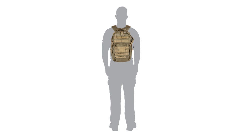 5.11 Tactical Rush 12 Backpack, Sandstone 56892-328