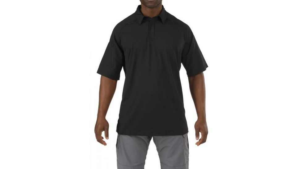 5.11 Tactical S/S Rapid Perfomance Polo, BLACK, S 41018019S