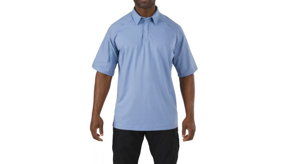 5.11 Tactical S/S Rapid Perfomance Polo, FIRE MED BLUE, XXL 41018696XXL
