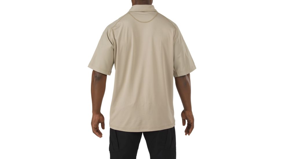 5.11 Tactical S/S Rapid Perfomance Polo, SILVER TAN, S 41018160S