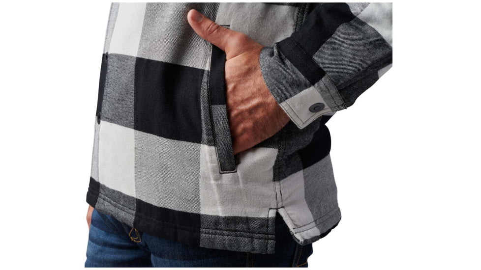 5.11 Tactical Seth Shirt Jacket - Mens, Cinder Plaid, 2XL, 78042-583-2XL