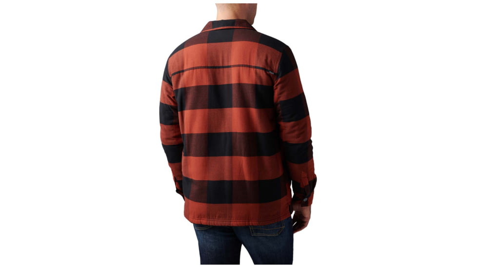 5.11 Tactical Seth Shirt Jacket - Mens, Ox Blood Pld, 2XL, 78042-885-2XL