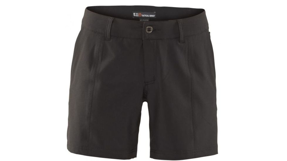 5.11 Tactical Shockwave Short - Women's, 6 US, 6 in Inseam, Black, 63002-019-6