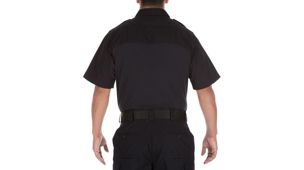 5.11 Tactical Taclite PDU Short Sleeve Shirt - Men's, Extra Large, Regular, Midnight Navy, 71046-750-XL-R