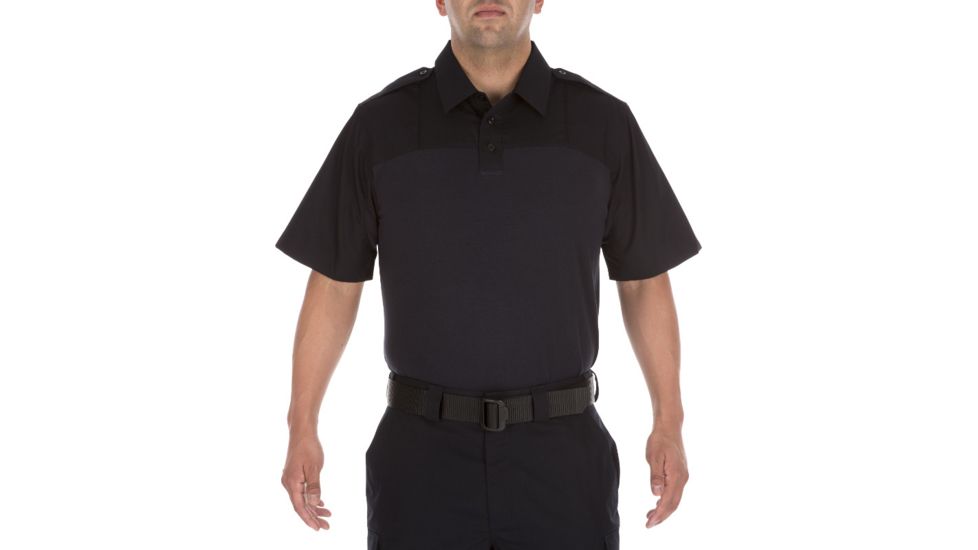 5.11 Tactical Taclite PDU Short Sleeve Shirt - Men's, 4XL, Short, Midnight Navy, 71046-750-4XL-S