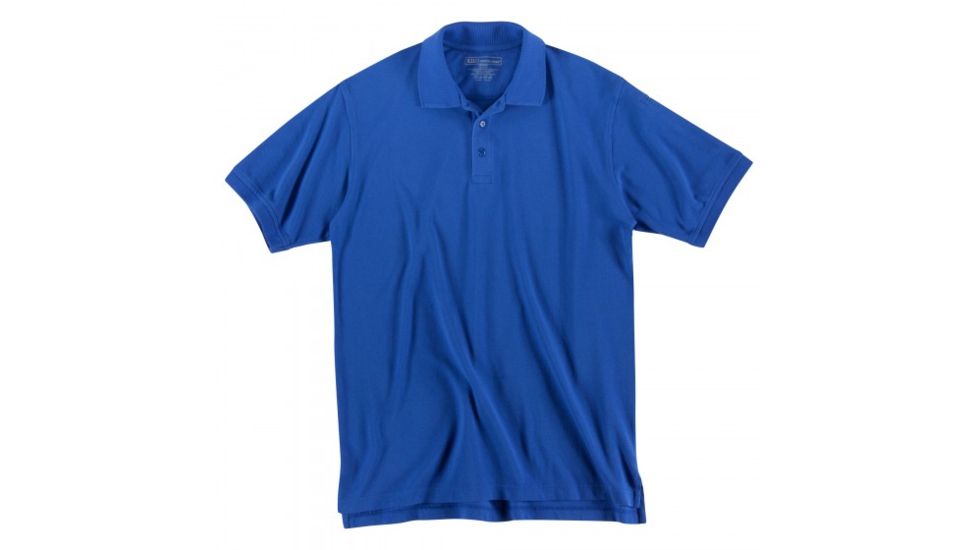 5.11 Tactical Utility S/S Polo - Mens, Academy Blue, XS, 41180-692-XS