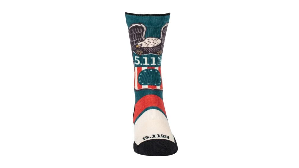 5.11 Tactical Sock &amp; Awe CLSC Eagle - Mens, Multi, Large, 10041AS-999-L