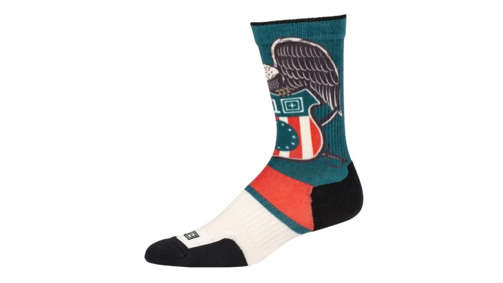 5.11 Tactical Sock &amp; Awe CLSC Eagle - Mens, Multi, Large, 10041AS-999-L