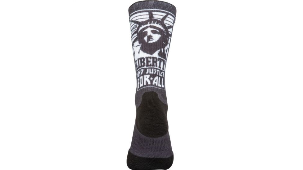 5.11 Tactical Sock &amp; Awe Crew Liberty - Mens, Black, Small 10041AD-019-S