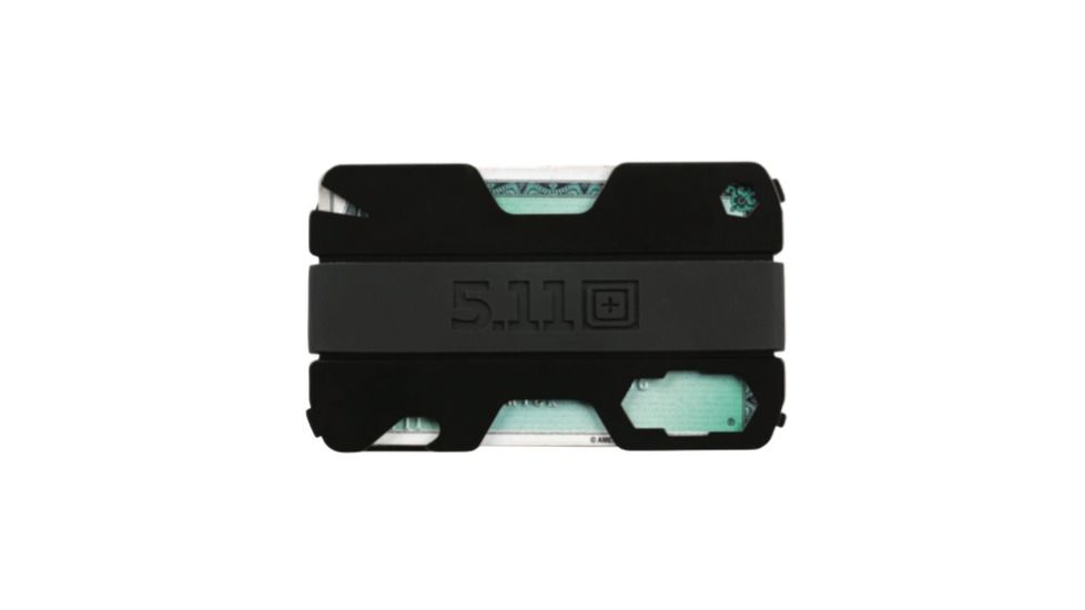 5.11 Tactical Steel Jacket Multi-tool Wallet, Black Oxide - 56403-927-1SZ