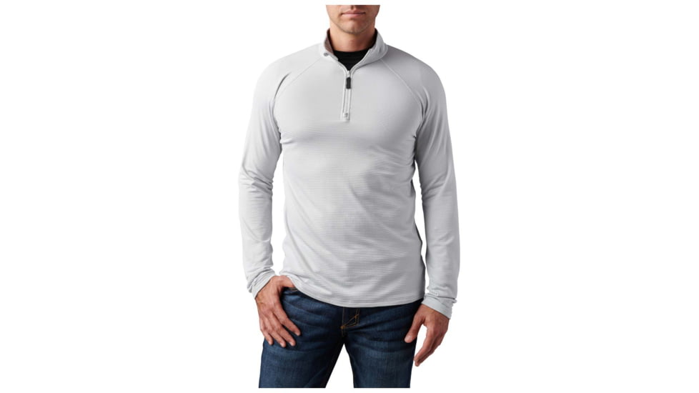 5.11 Tactical Stratos 1/4 Zip Midlayer - Men's, Cinder, Small, 72235-089-S