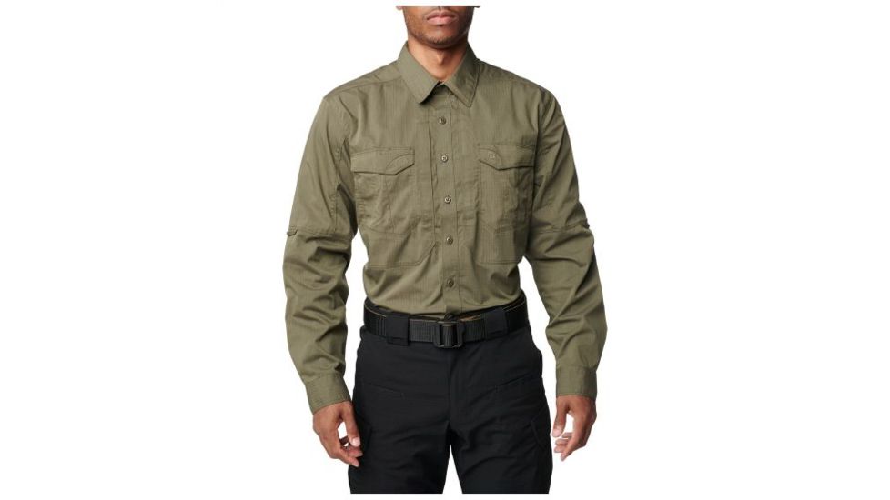 5.11 Tactical Stryke L/S Shirt - Mens, Ranger Green, 3XL, 72399-186-3XL