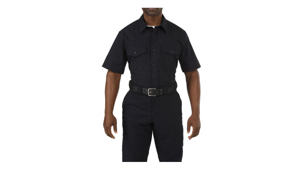 5.11 Tactical Stryke Pdu Cl B S/s Shrt, Midnight Navy, 71038ABR-750-XL-R