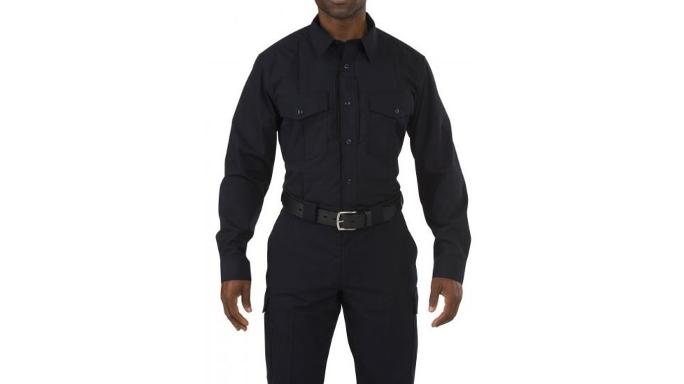 5.11 Tactical Stryke PDU Men LS Shirt Clb, MIDNIGHT NAVY, 6XL 720747506XLS