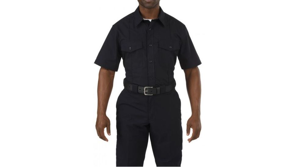 5.11 Tactical Stryke PDU Men Short Sleeve Shirt, B Class, Black, 4XL 710380194XLR