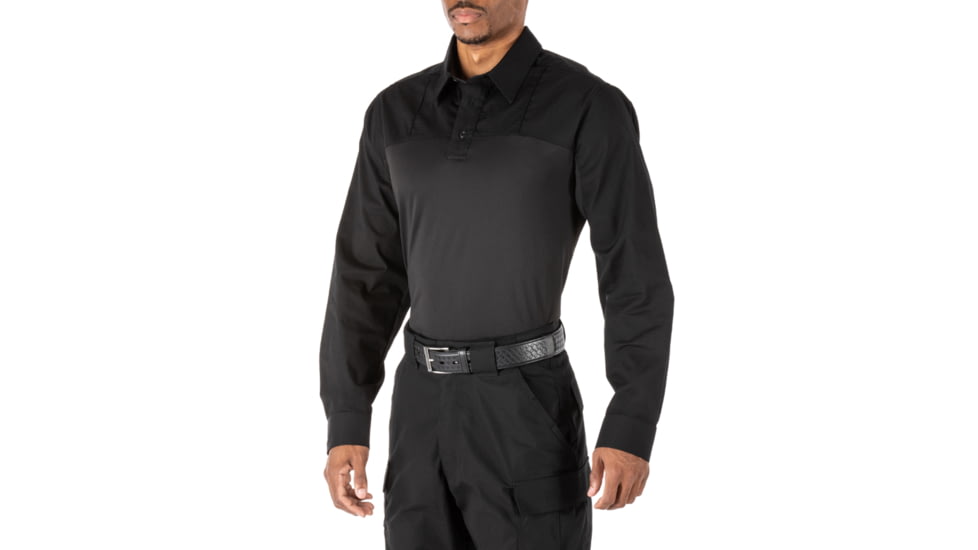 5.11 Tactical Stryke Pdu Rapid Long Sleeve - Tall Shirt - Mens, Black, 6XL, 72519T-019-6XL-T