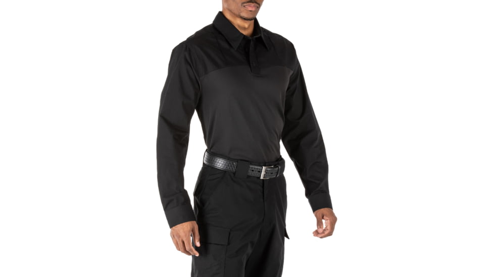5.11 Tactical Stryke Pdu Rapid Long Sleeve - Tall Shirt - Mens, Black, 6XL, 72519T-019-6XL-T