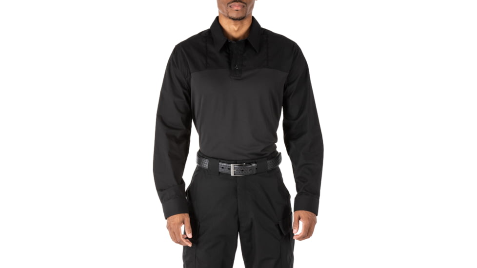 5.11 Tactical Stryke PDU Rapid Long Sleeve Shirt, Tall - Men's, Black, 6XLT, 72519T-019-6XL-T
