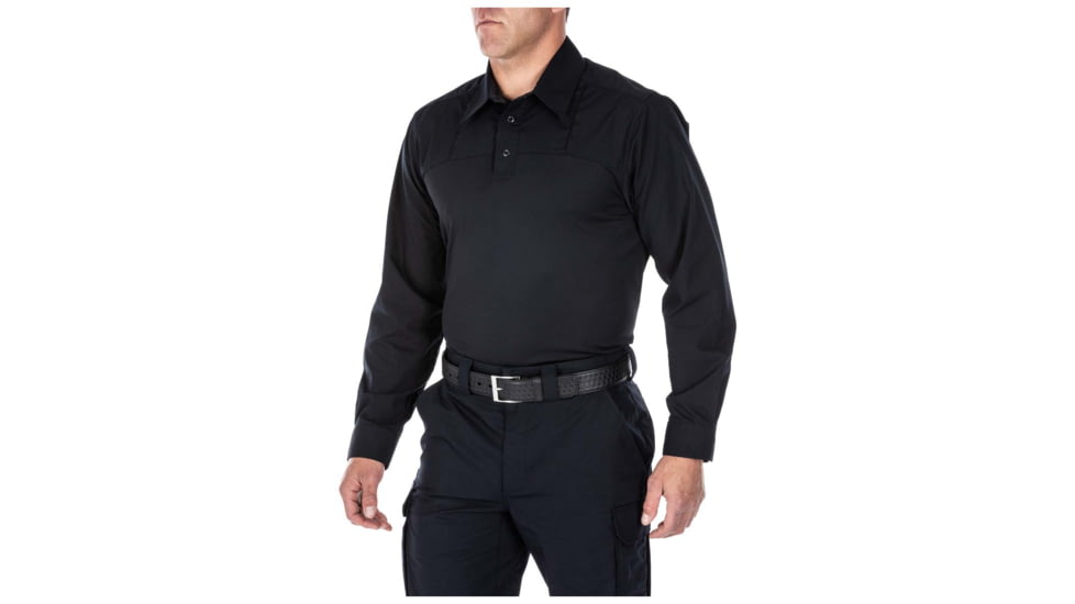 5.11 Tactical Stryke Pdu Rapid Long Sleeve Shirt - Mens, Midnight Navy, Small, 72519-750-S-S