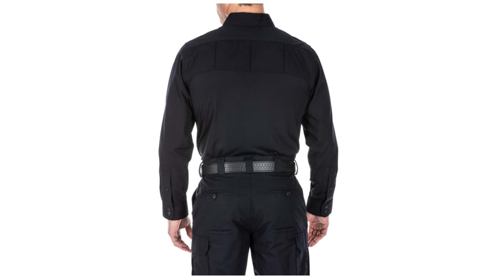5.11 Tactical Stryke Pdu Rapid Long Sleeve Shirt - Mens, Midnight Navy, Small, 72519-750-S-S