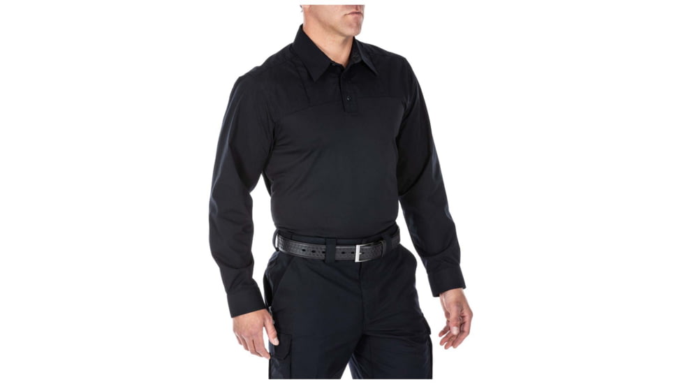 5.11 Tactical Stryke Pdu Rapid Long Sleeve Shirt - Mens, Midnight Navy, Small, 72519-750-S-S