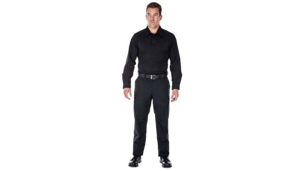 5.11 Tactical Stryke Pdu Rapid Long Sleeve Shirt - Mens, Midnight Navy, Small, 72519-750-S-S