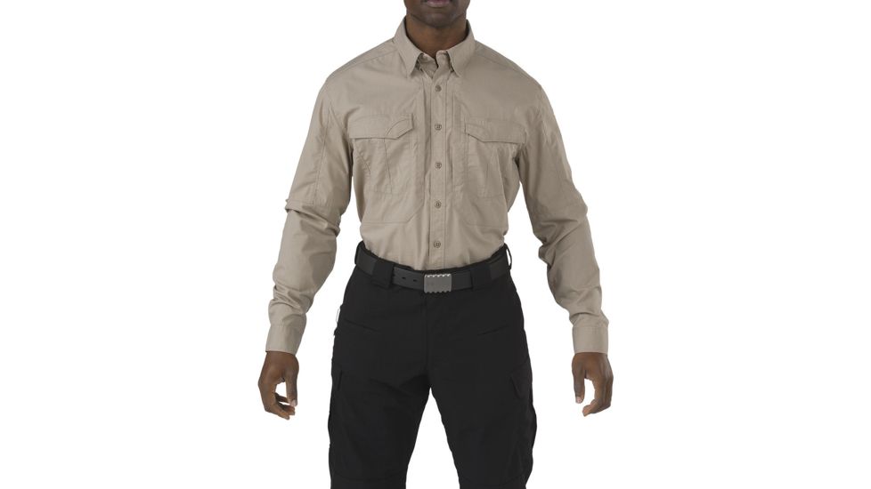 5.11 Tactical Stryke L/S Shirt - Mens, Khaki, 2XL, 72399-055-2XL
