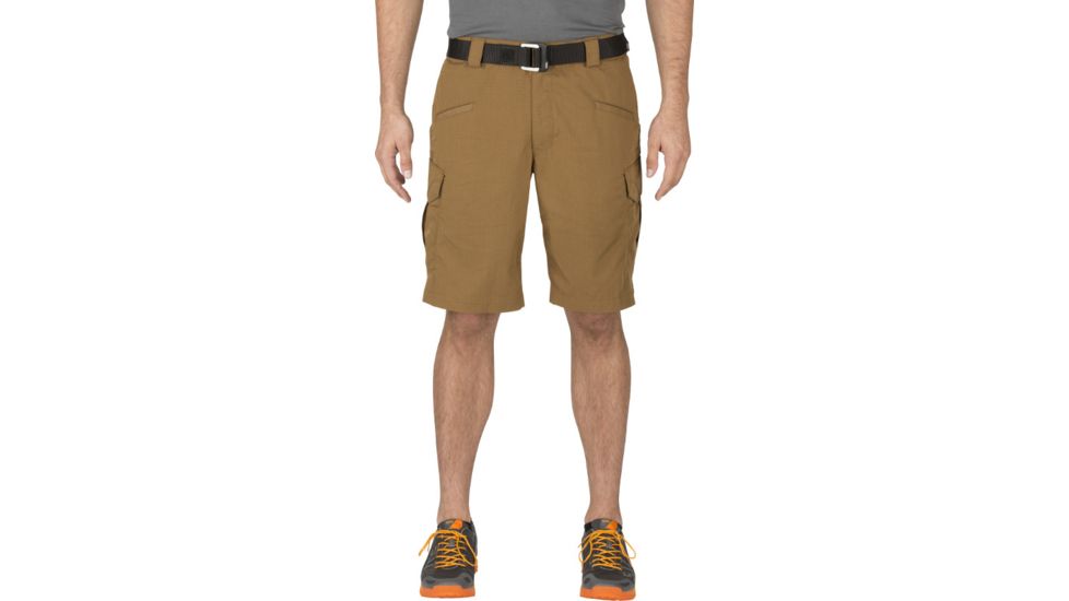 5.11 Tactical Stryke 11in Short - Mens, Battle Brown, 36, 73327ABR-116-36