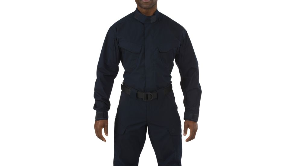 5.11 Tactical Stryke TDU L/S Shirt - Mens, Dark Navy, XL, 72416-724-XL