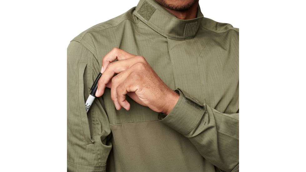 5.11 Tactical Stryke TDU Long Sleeve Rapid Shirt - Tall - Mens, Ranger Green, 4XL 72071T-186-4XL