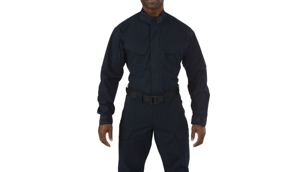 5.11 Tactical Stryke TDU L/S Shirt - Mens, Dark Navy, XS, 72416-724-XS