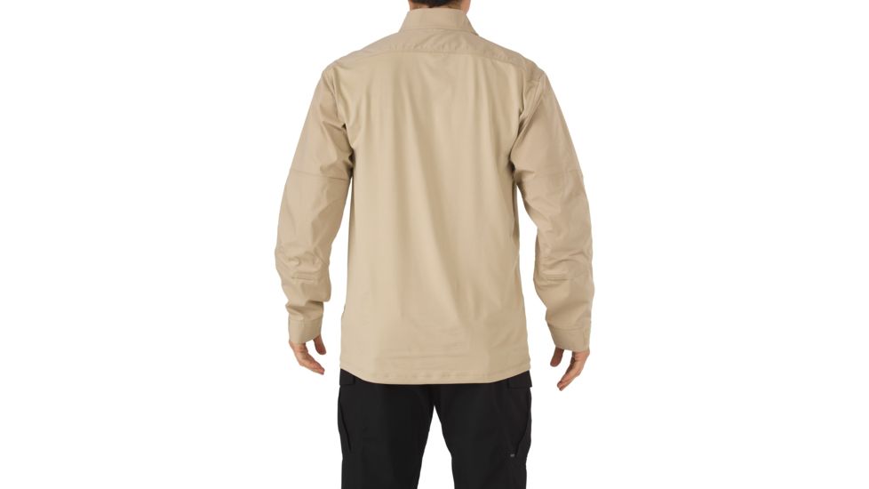5.11 Tactical Stryke TDU Rapid Long Sleeve Shirt - Men's, TDU Khaki, Medium, Regular, 72071-162-M