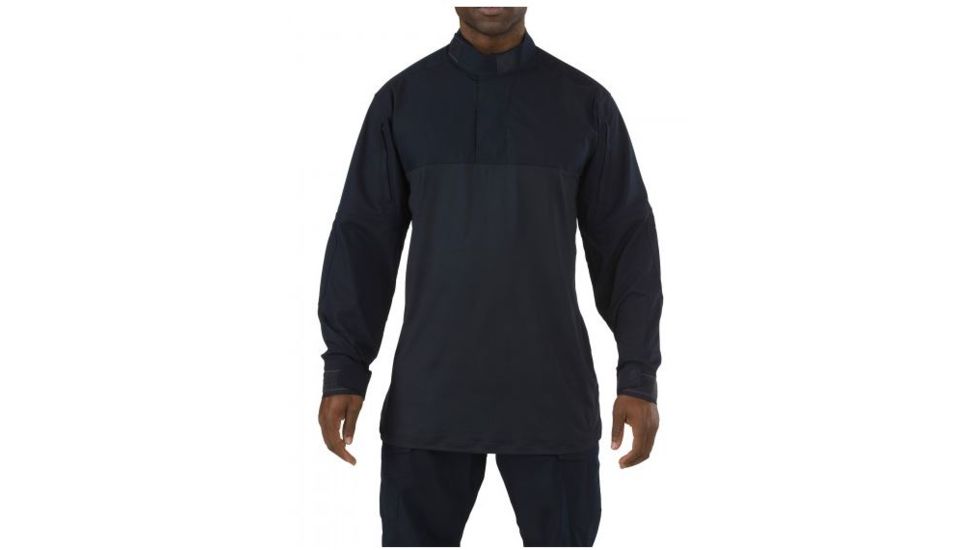 5.11 Tactical Stryke TDU L/S Rapid Shirt - Mens, Dark Navy, L, 72071-724-L