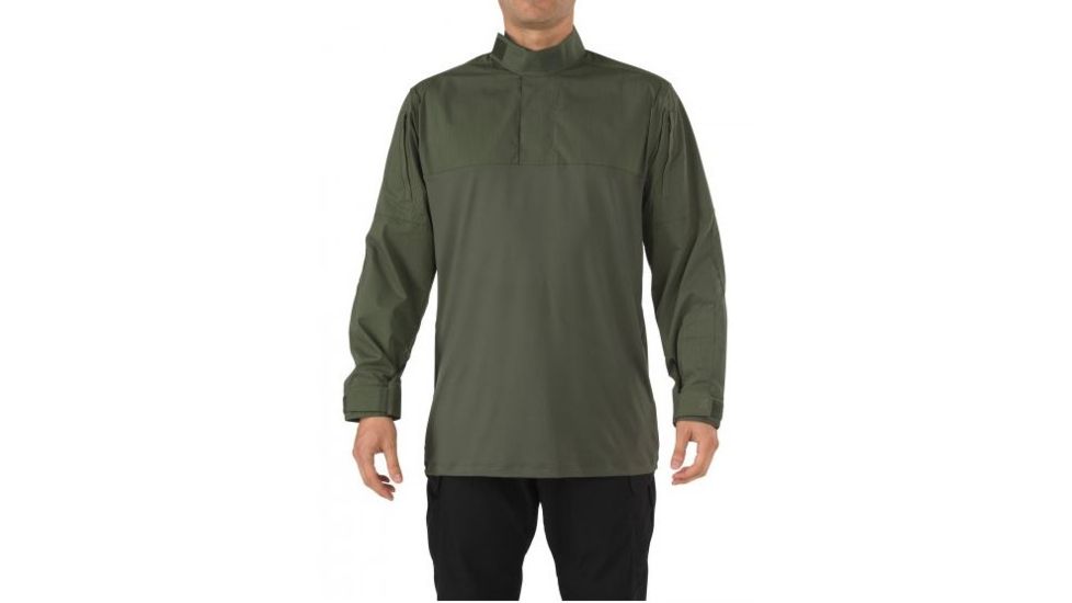 5.11 Tactical Stryke TDU Rapid Long Sleeve Shirt - Men's, TDU Green, Small, Regular, 72071-190-S