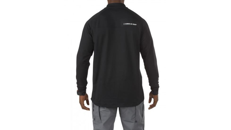 5.11 Tactical Sub Z Quarter Zip, Black - 401490193XL