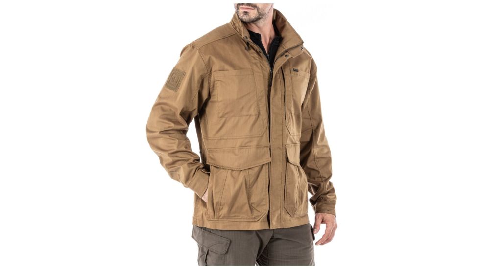 5.11 Tactical Surplus Jacket - Mens, Kangaroo, Medium, 78021-134-M