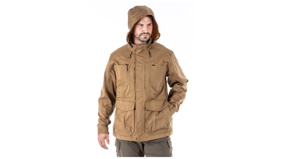 5.11 Tactical Surplus Jacket - Mens, Kangaroo, Medium, 78021-134-M