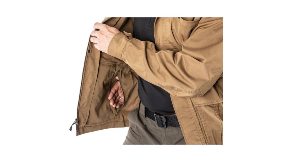 5.11 Tactical Surplus Jacket - Mens, Kangaroo, Medium, 78021-134-M