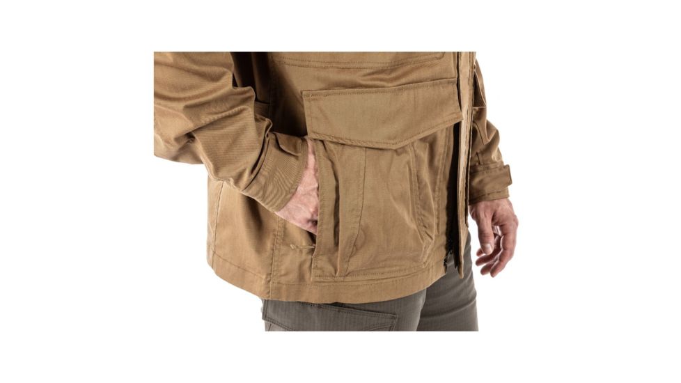 5.11 Tactical Surplus Jacket - Mens, Kangaroo, Medium, 78021-134-M