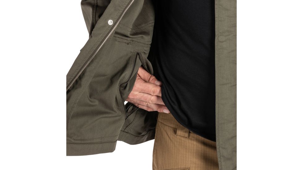 5.11 Tactical Surplus Jacket - Mens, Ranger Green, Extra Small, 78021-186-XS