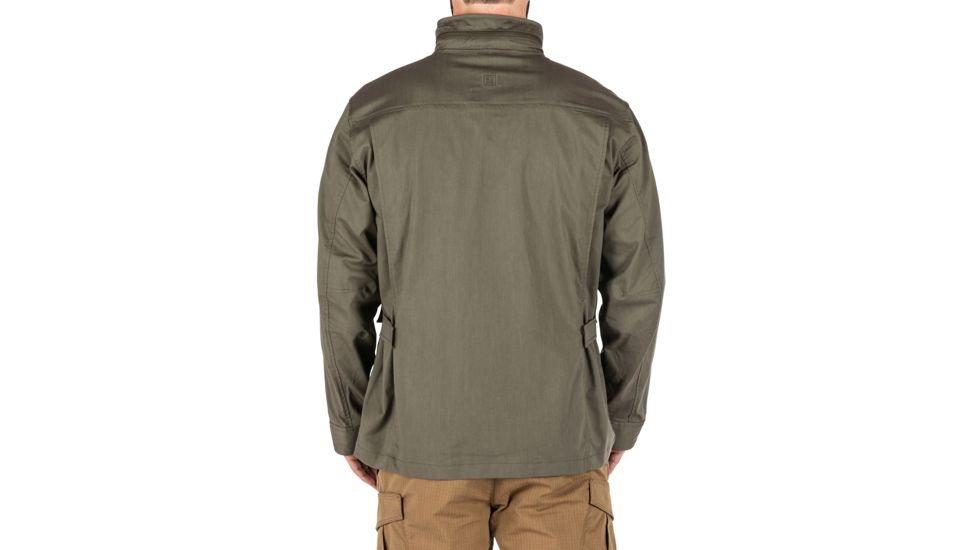 5.11 Tactical Surplus Jacket - Mens, Ranger Green, Extra Small, 78021-186-XS