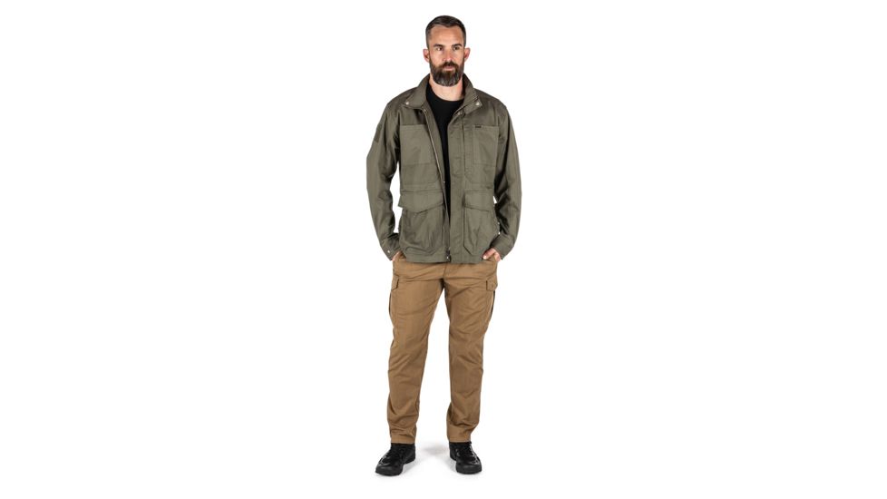 5.11 Tactical Surplus Jacket - Men's, Ranger Green, XS, 78021-186-XS