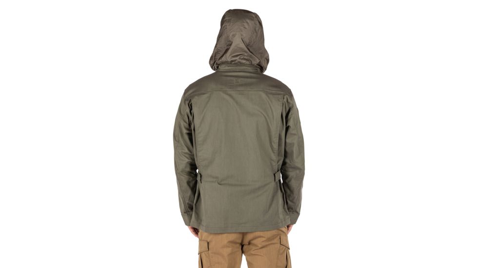 5.11 Tactical Surplus Jacket - Mens, Ranger Green, Extra Small, 78021-186-XS