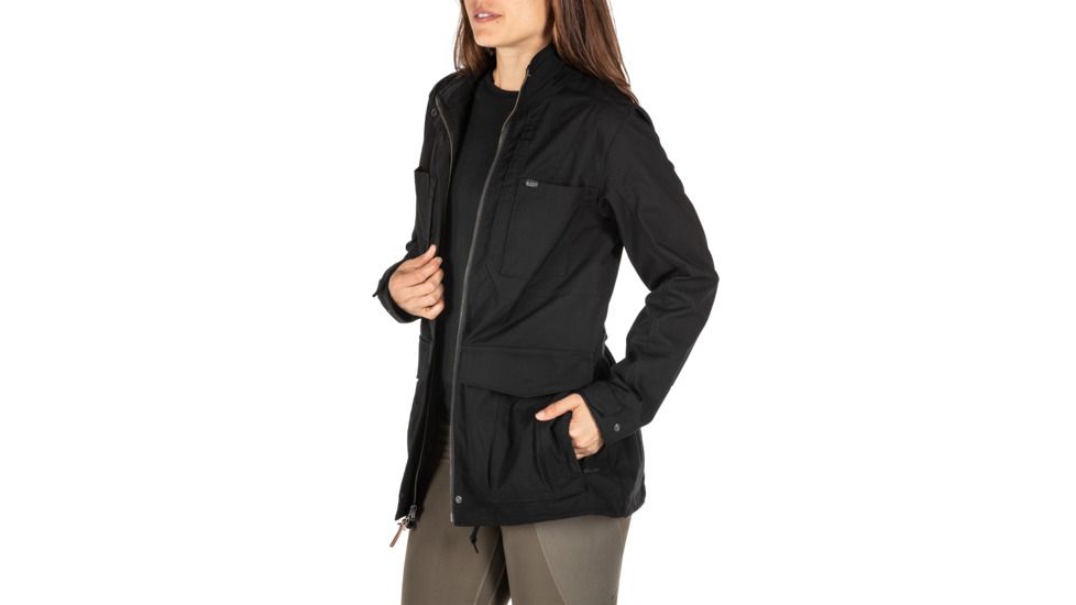 5.11 Tactical Surplus Jacket - Womens, Black, Small, 68001-019-S