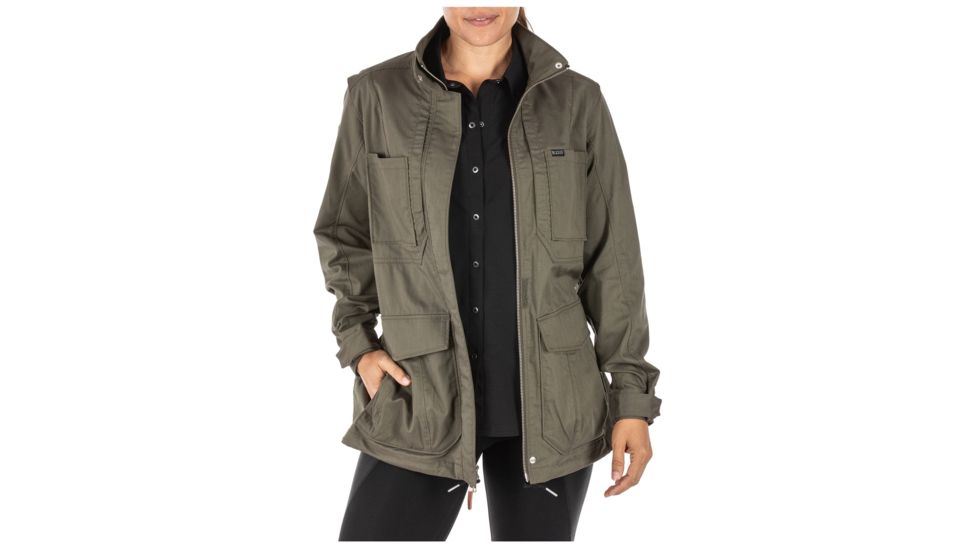 5.11 Tactical Surplus Jacket - Women's, Ranger Green, Medium, 68001-186-M