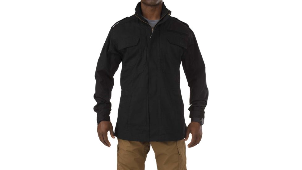 5.11 Tactical Taclite M-65 Jacket - Men's, Black, Large, 78007-019-L