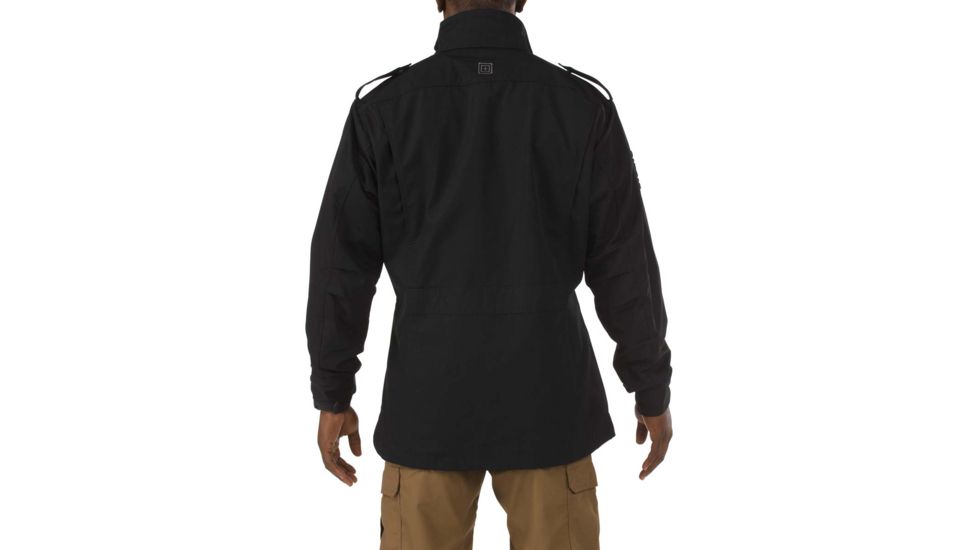 5.11 Tactical Taclite M-65 Jacket - Men's, Black, Large, 78007-019-L