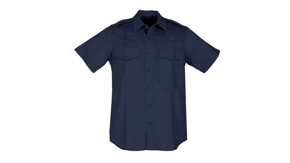 5.11 Tactical Tactical PDU S/S B-Class Shirt - Mens, Dark Navy, LT, 71168-724-L-T