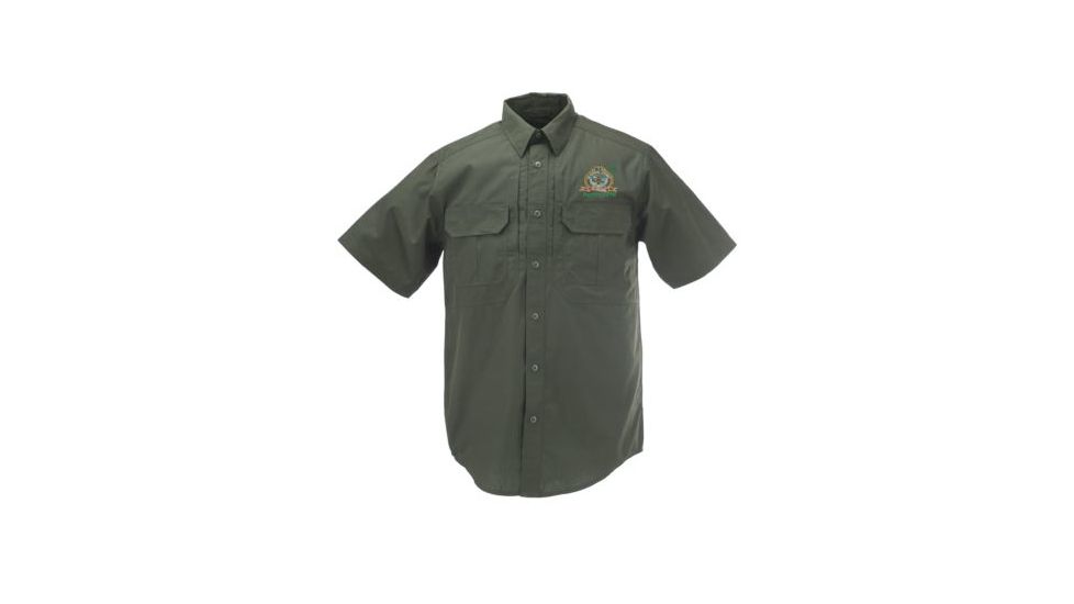 5.11 Tactical 71175BOS Taclite Pro Shirt, Short Sleeve, Small, TDU Green